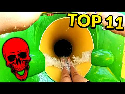 11 NAJSTRASZNIEJSZYCH ZJEŻDŻALNI - Energylandia 2025 (4K) (Zator, Polska) GoPro HERO 13