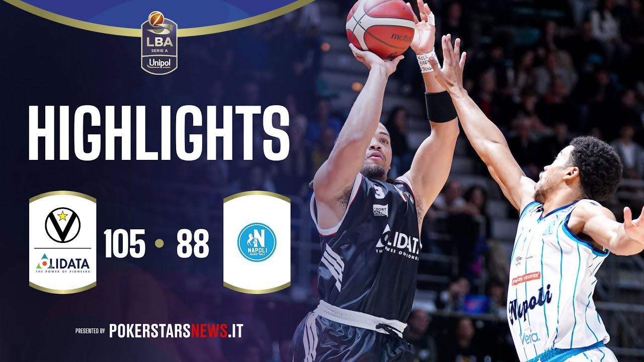 Virtus Olidata Bologna vs Napoli Basketball - Serie A Unipol 2025/2026 Highlights