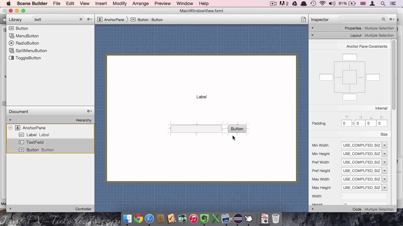 JavaFX GUI Tutorial: Create GUI with Scene Builder