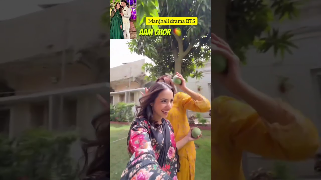 Exclusive BTS of Khadija Saleem's Manjhli Drama 🎬