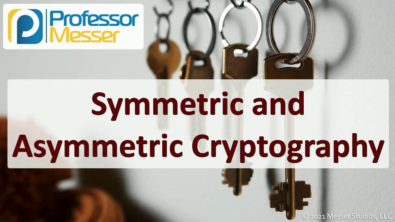 Master Symmetric & Asymmetric Cryptography for SY0-601 🔐