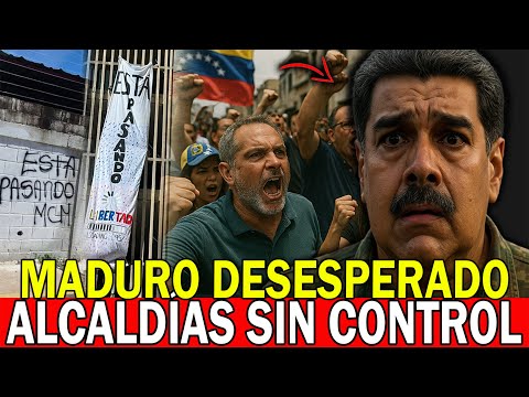 MADURO PIERDE CONTROL EN LAS ALCALDÍAS, VENEZOLANOS SE REBELAN