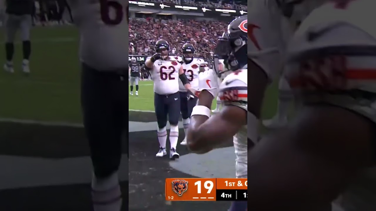 D’Andre Swift Secures Victory with Clutch 4th Quarter Touchdown 🏈