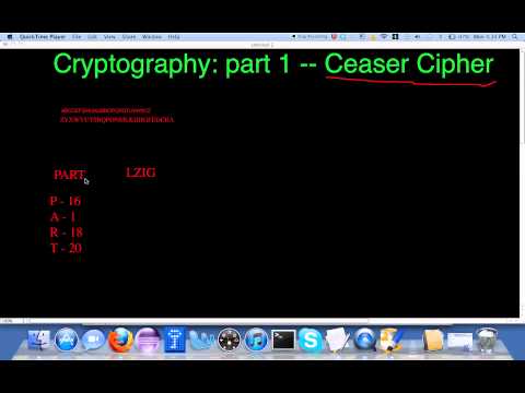 Earthly Minds - Cryptography # 1: The Ceaser Cipher