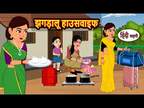 рдЭрдЧреЬрд╛рд▓реВ рд╣рд╛рдЙрд╕рд╡рд╛рдЗрдл | Bedtime Stories | Kahani | Hindi Fairy Tales | Stories in Hindi | Storytime