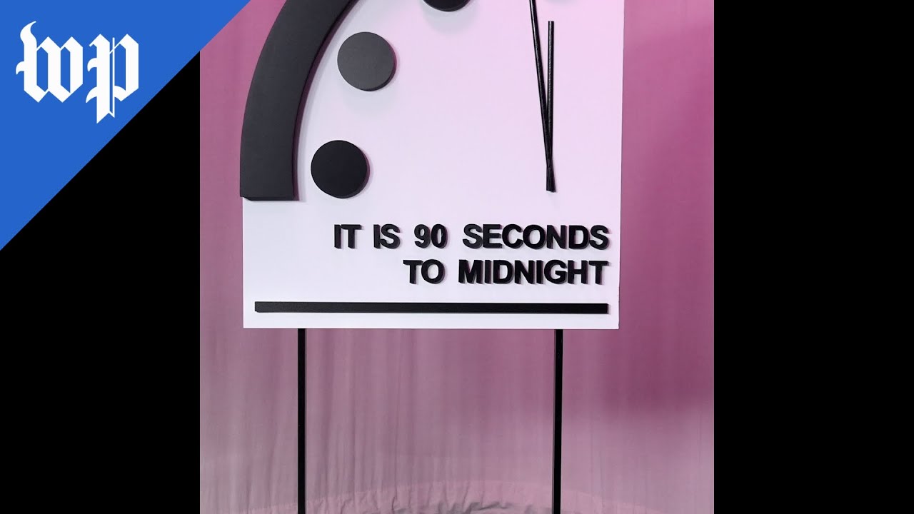 Doomsday Clock Hits Near Midnight — Closest Since Its Creation in 1947 ⏰