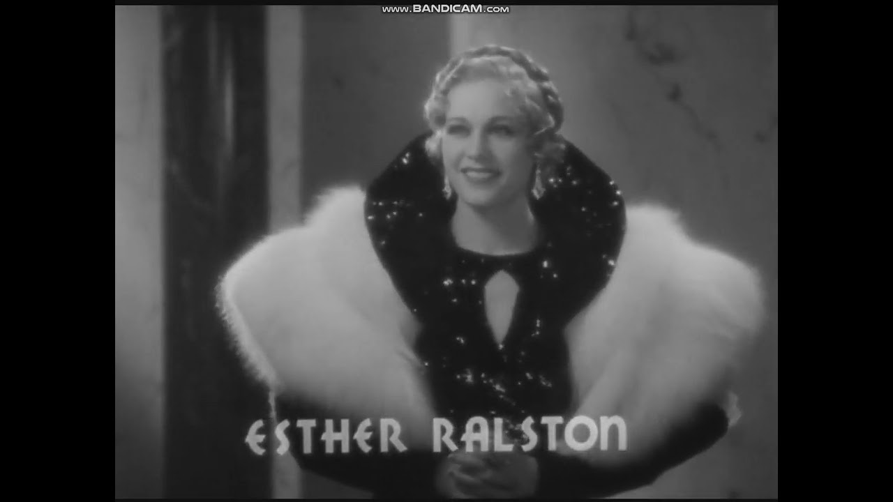 By Candlelight 1933 title sequence