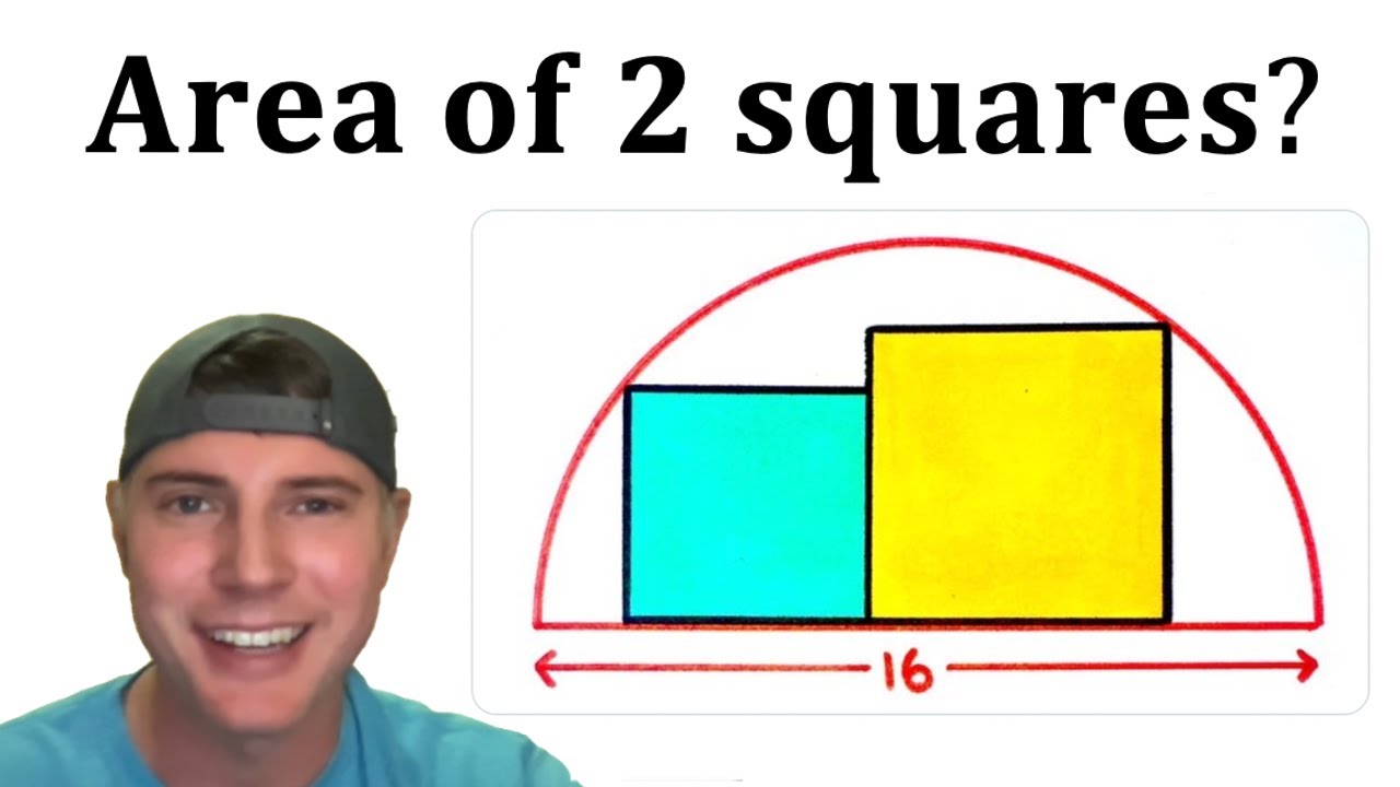 2 Squares and 1 Semicircle