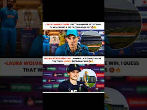 Laura Wolvaardt's Bold Massage Before The Final ❤️😱 #shortsfeed