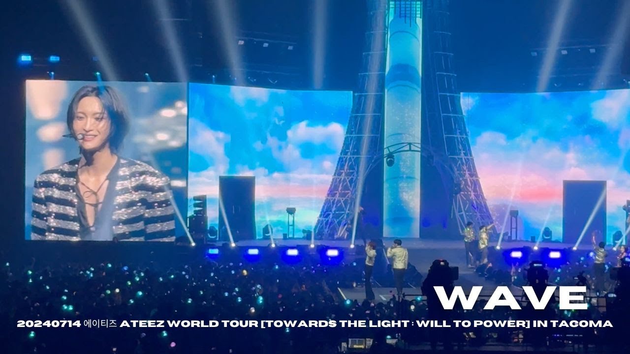 20240714 에이티즈 ATEEZ WORLD TOUR [TOWARDS THE LIGHT : WILL TO POWER] IN TACOMA : WAVE
