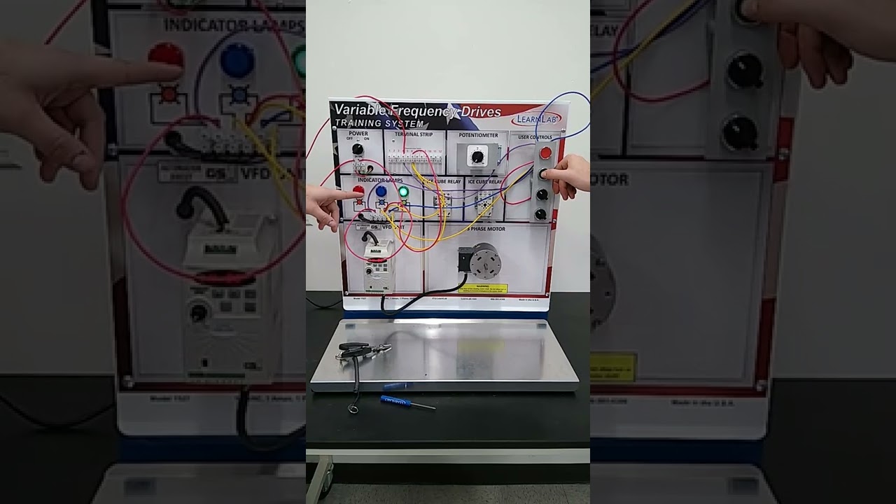 Electrical Control System with Push Button & Indicator