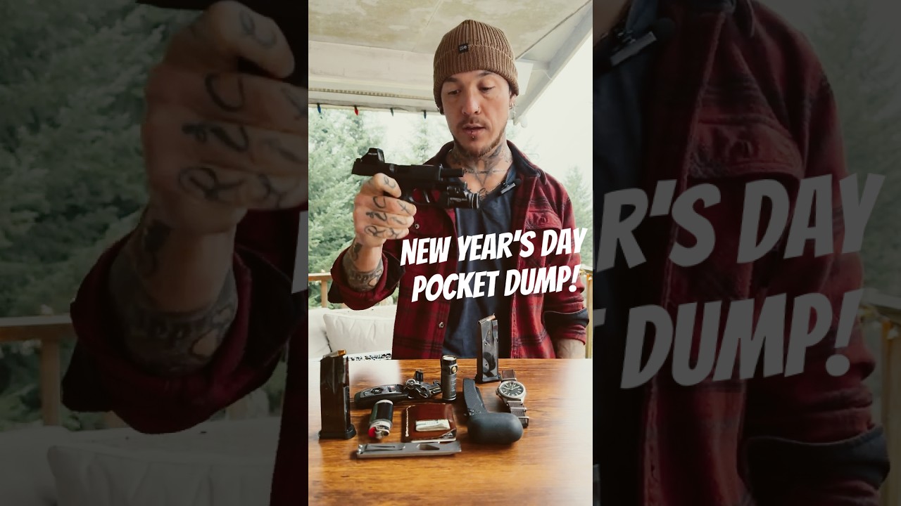 2025 New Year’s Day EDC Pocket Dump 🗝️ Starting the Year Prepared