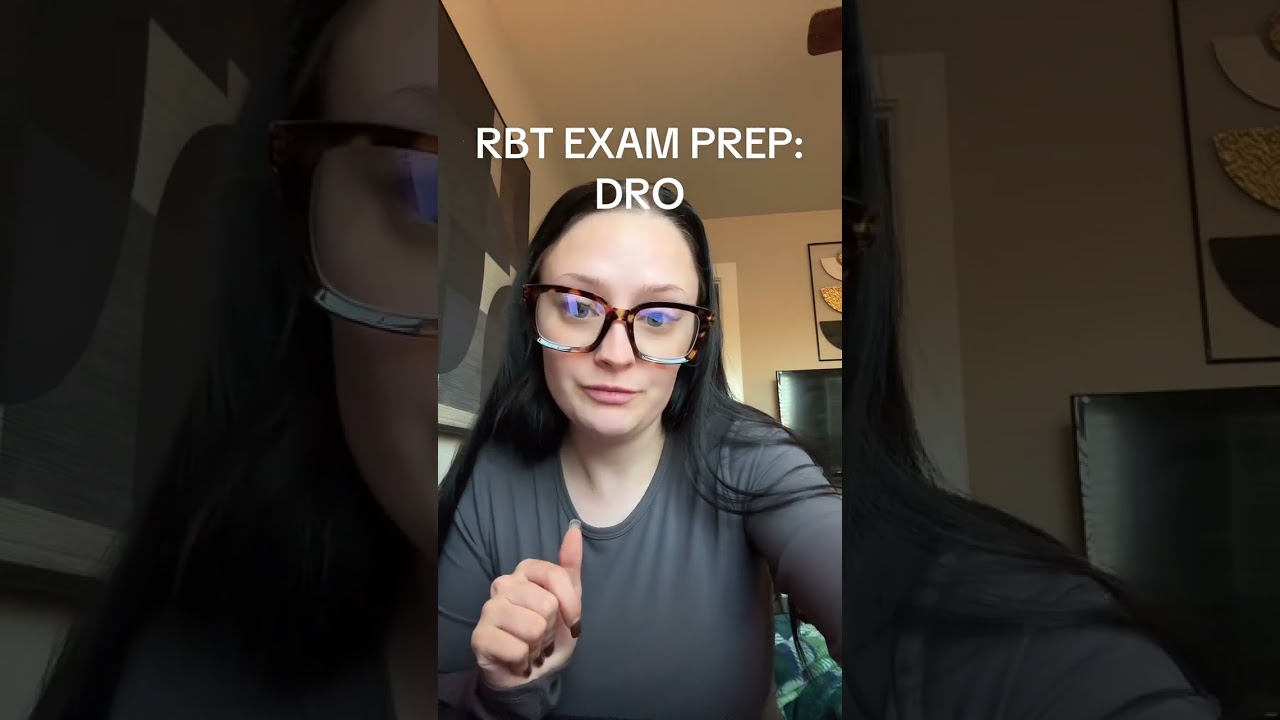 RBT Exam Prep: Differential Reinforcement of Other Behaviors