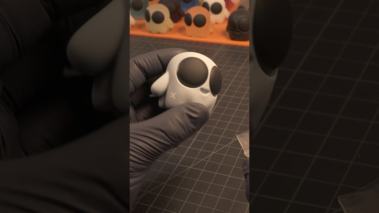 Summon today!! (View in posts) #3dprinting #ghost #arttoy #arttutorial