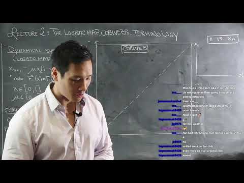 MA30060 Lecture 2 (20-21): the logistic map, cobwebs, and terminology