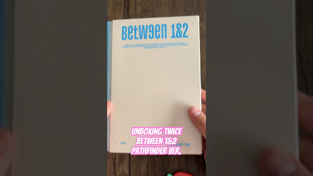 Unboxing #twice album Between 1&2 #kpop #unboxing