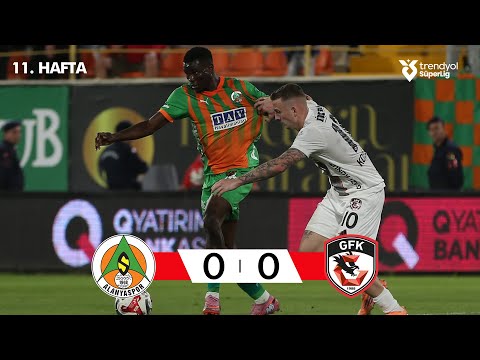 Alanyaspor (0-0) Gaziantep FK - Highlights/Özet | Trendyol Süper Lig - 2025/26