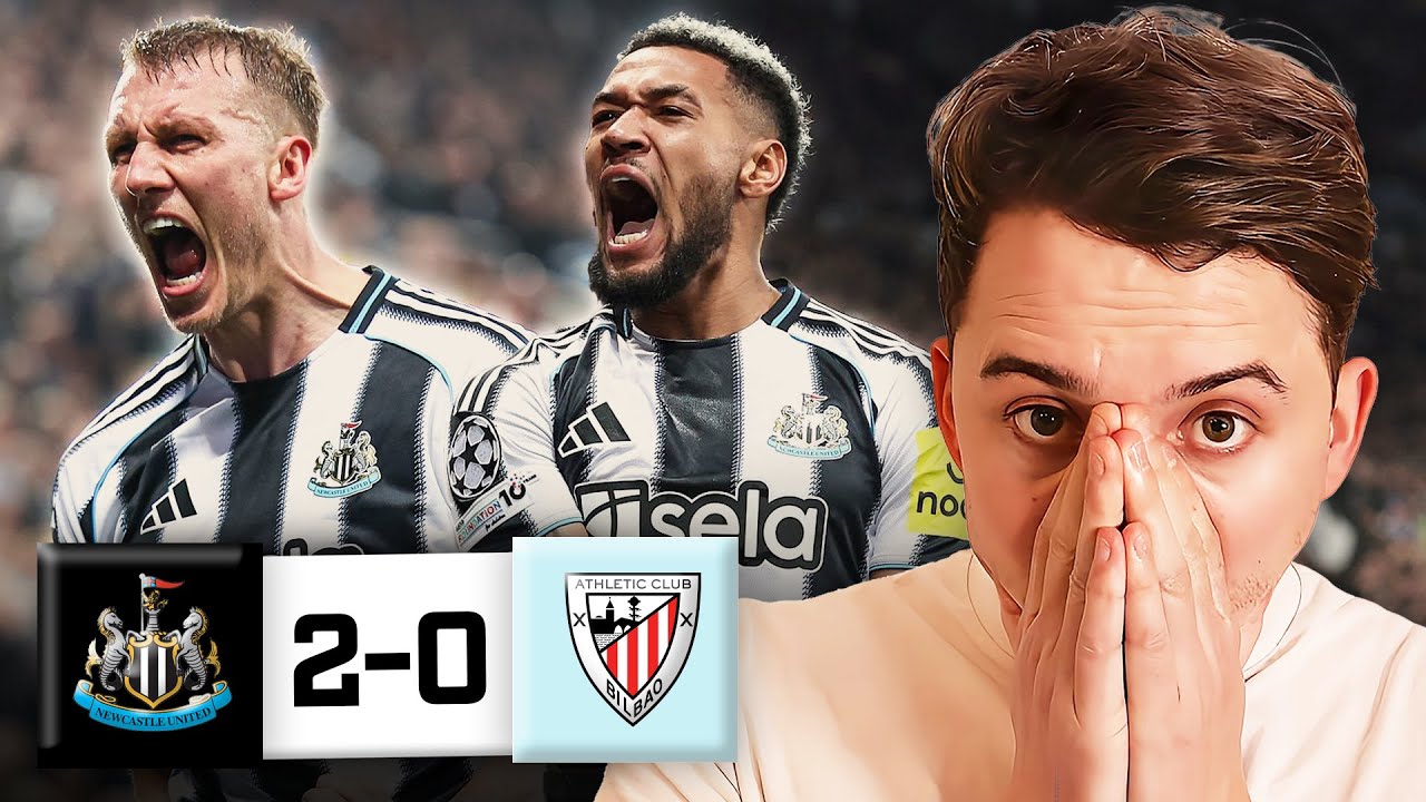 Newcastle United Secures 2-0 Victory Over Athletic Club in Champions League