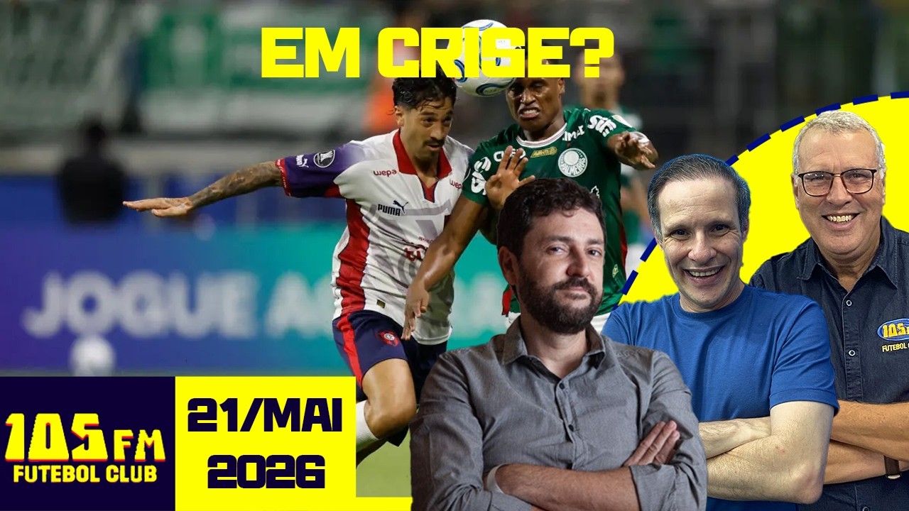 Palmeiras em Crise? Torcida Questiona ⚽ | 105 FM Futebol Club