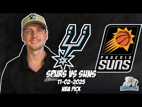 San Antonio Spurs vs Phoenix Suns 11/2/25 NBA Free Picks & Prediction | NBA Betting Tips