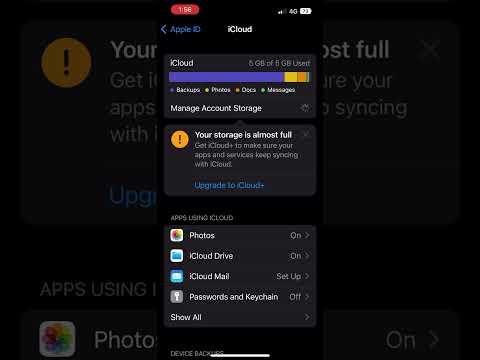 Clear iCloud Storage(iPhone)