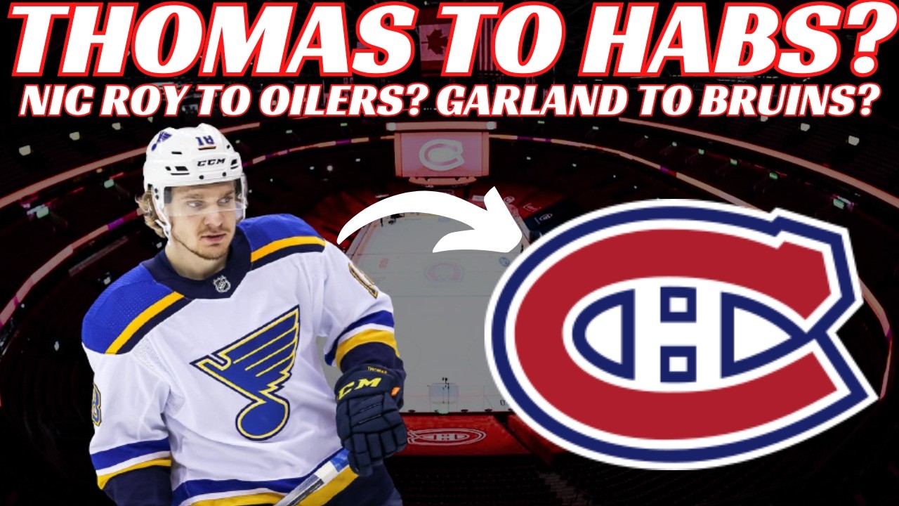 NHL Trade Rumours: Canadiens, Leafs & Oilers 🚨