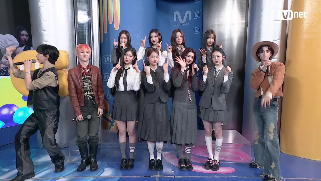 하츠투하츠(Hearts2Hearts) Mnet 엠카운트다운 EP.910 컴백 인터뷰