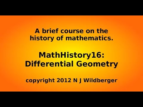 Differential Geometry & Math History with NJ Wildberger