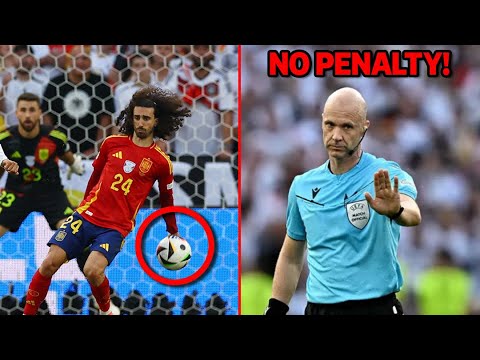 Spain vs Germany Euro 2024: No Penalty Decision