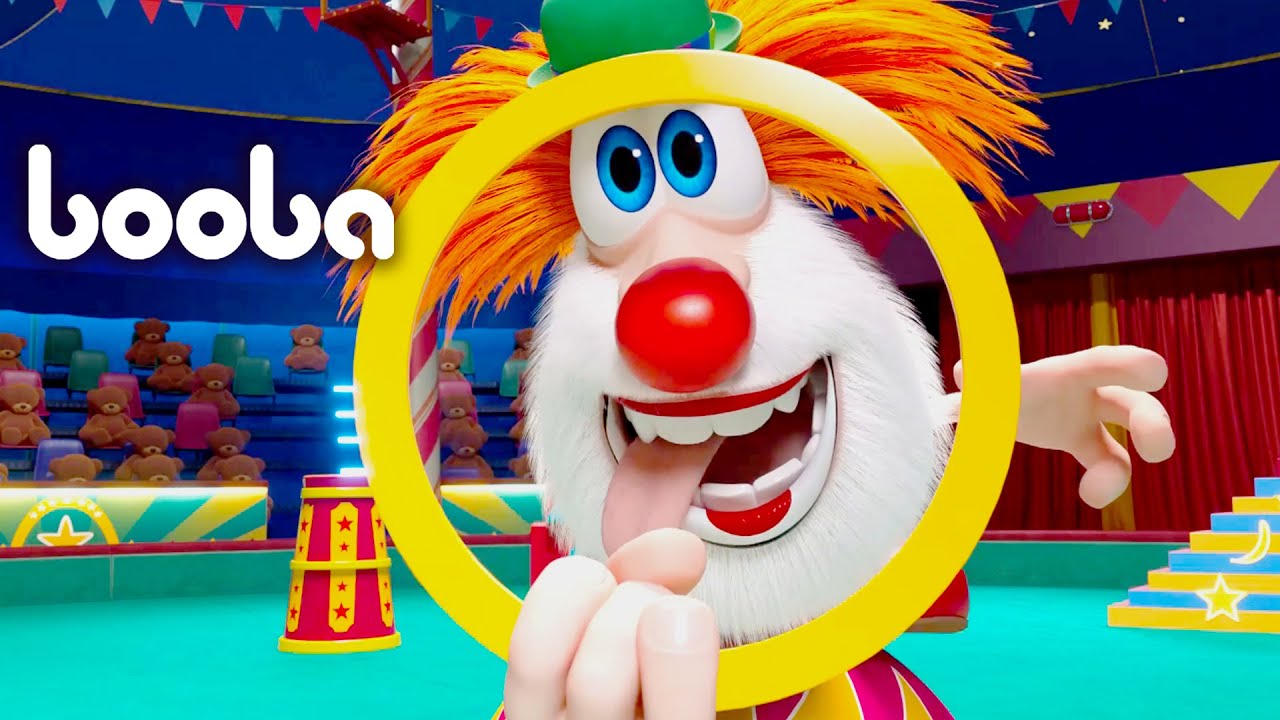 Booba Circus Clown CGI Shorts on Super ToonsTV 🎪