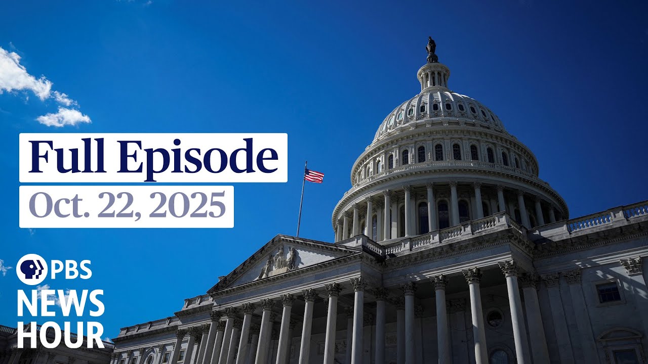 PBS News Hour | Oct. 22, 2025 – Trump Sanctions Russia’s Oil Giants Amid Ukraine Tensions 🇺🇸
