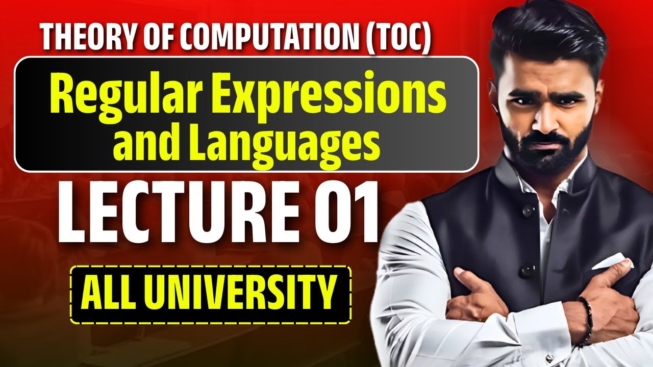 Theory of Computation: Regular Expressions & Languages 📚