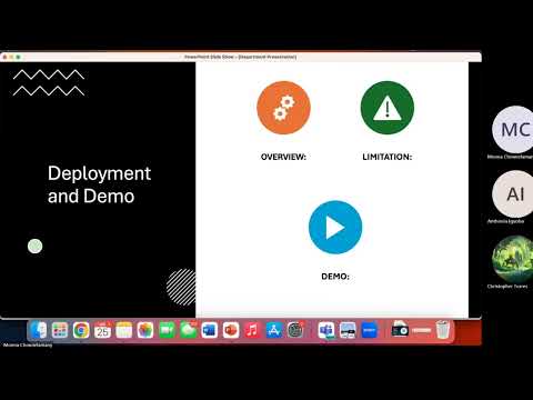 AI Nutritional Chatbot Capstone project presentation. #informationtechnology