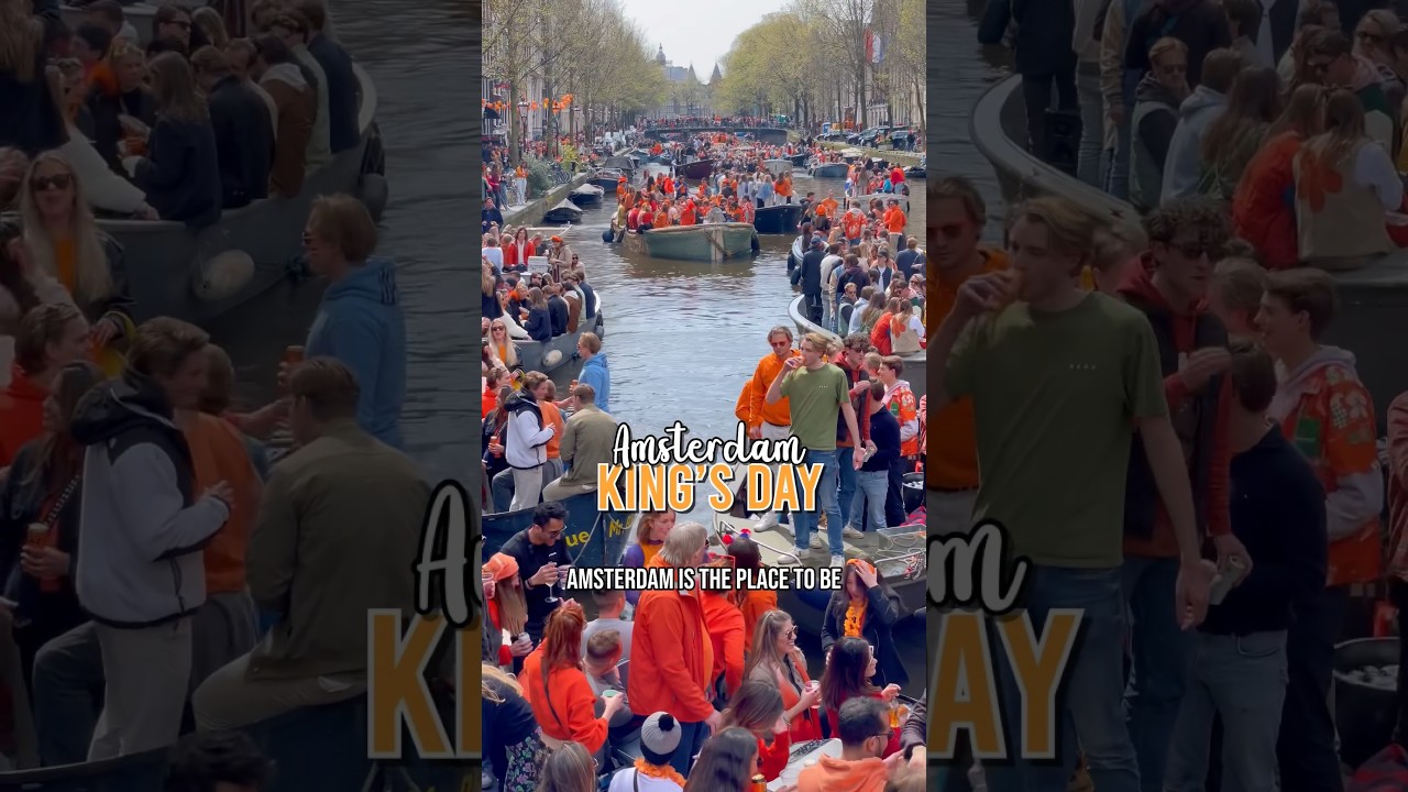 Celebrate King’s Day in Amsterdam 🎉