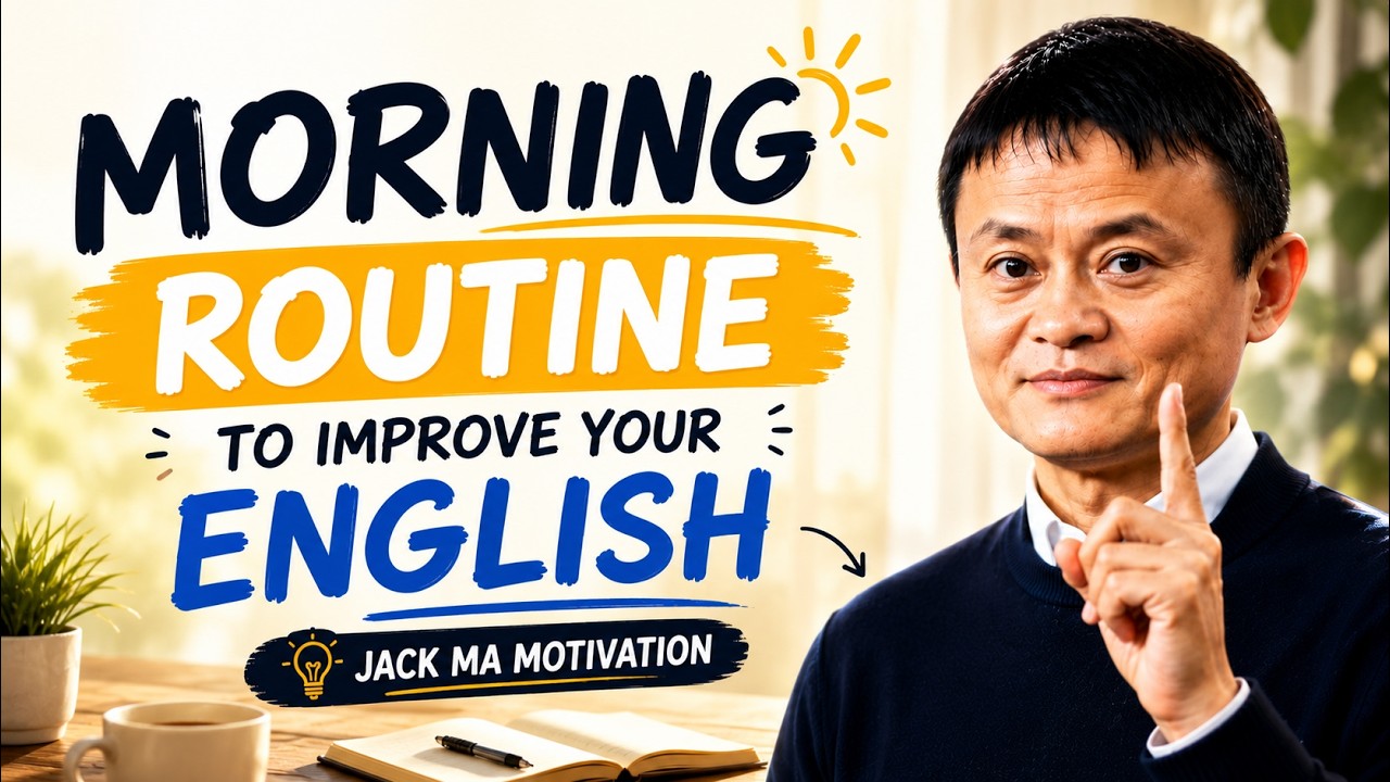 Boost Your English with Jack Ma’s Morning Routine ☀️