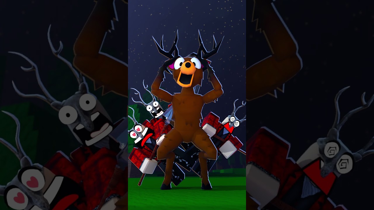 Deer Attacks Noob in 99 Nights Forest 🦌