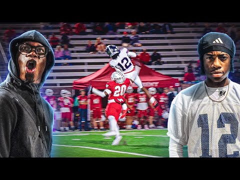 Travis Hunter Pulls Up on Little Brother's Game and He Went OFF!!