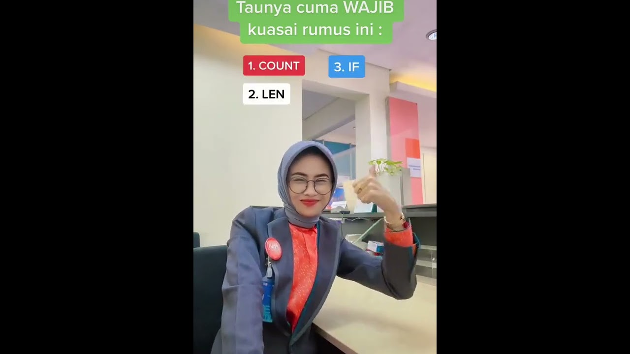 Rumus Excel Penting untuk Teller Bank 📊