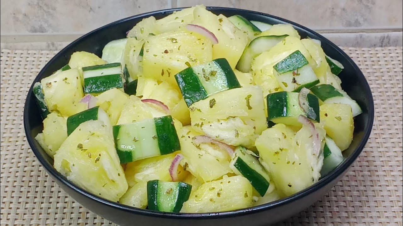 Quick and Easy Cucumber Pineapple Salad Recipe