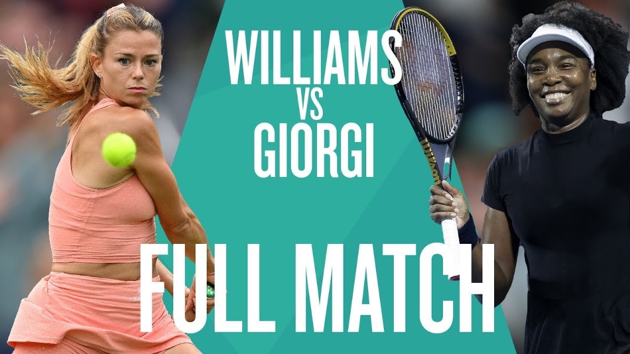 Venus Williams vs Camilla Giorgi | Epic Birmingham 2023 Match 🎾