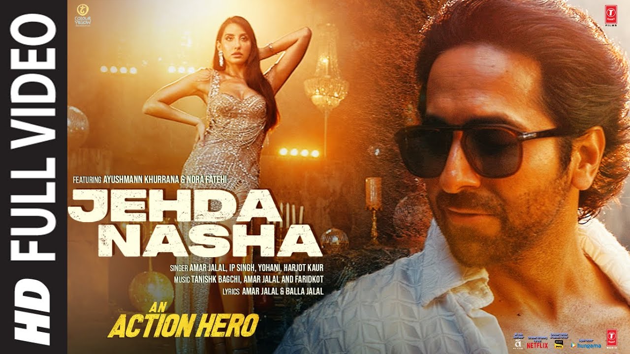 Jehda Nasha Full Video | Action-Packed Song by Amar Jalal & More 🎶