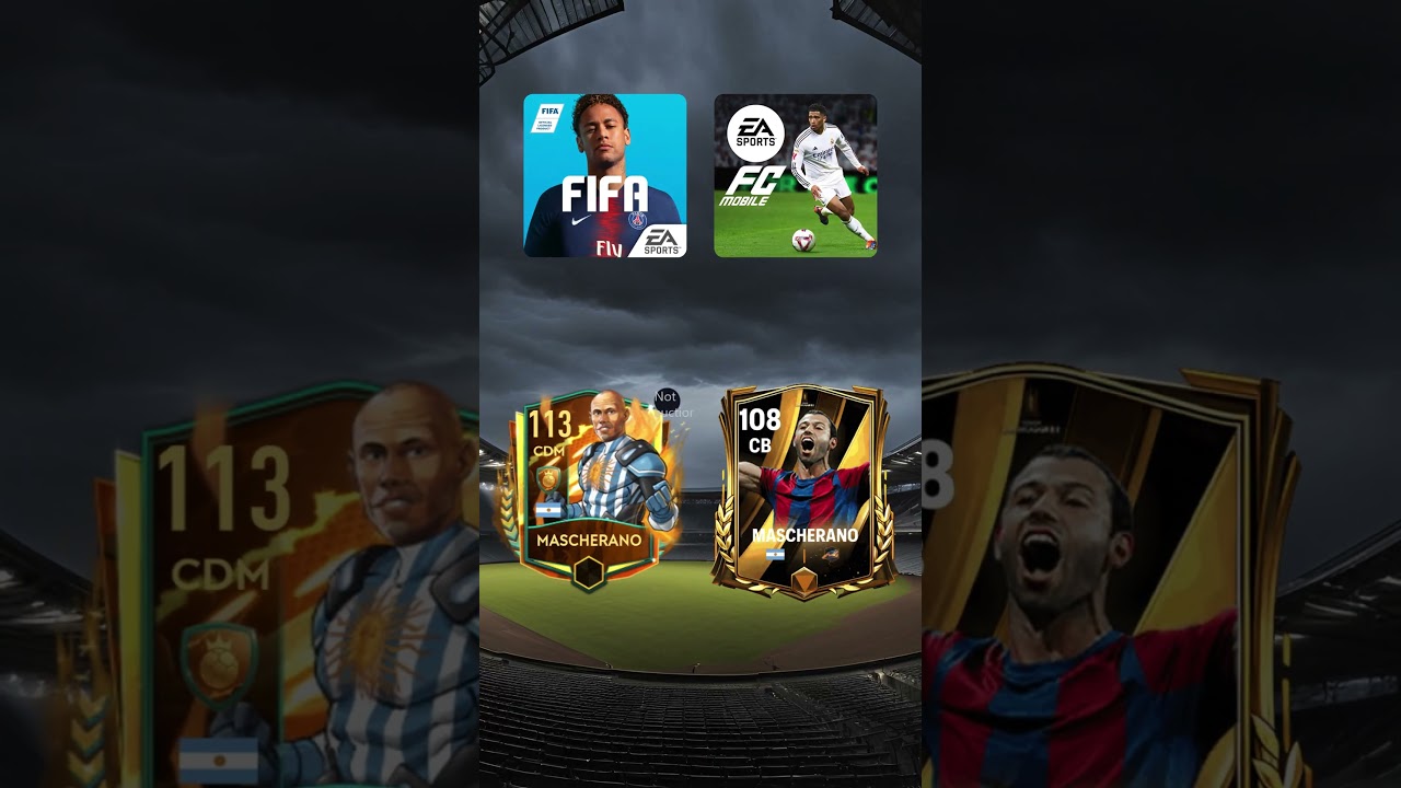 FIFA Mobile vs FC Mobile: Javier Mascherano CB ⚽