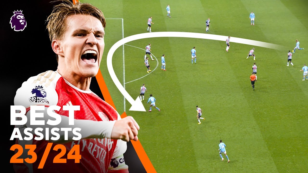 Top Assists of 2023/24 Premier League ⚽