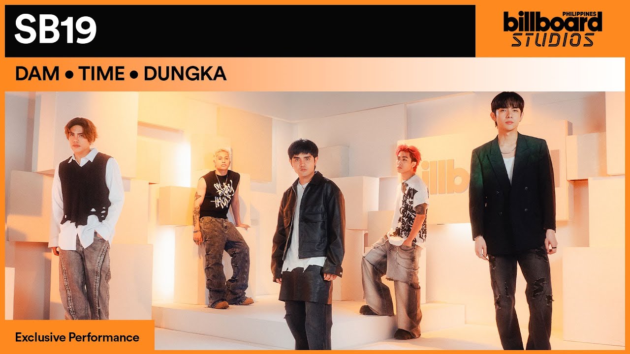 SB19 Rocks Billboard Philippines Studios with Live Performances of 'Dam,' 'Time,' and 'Dungka' 🎤