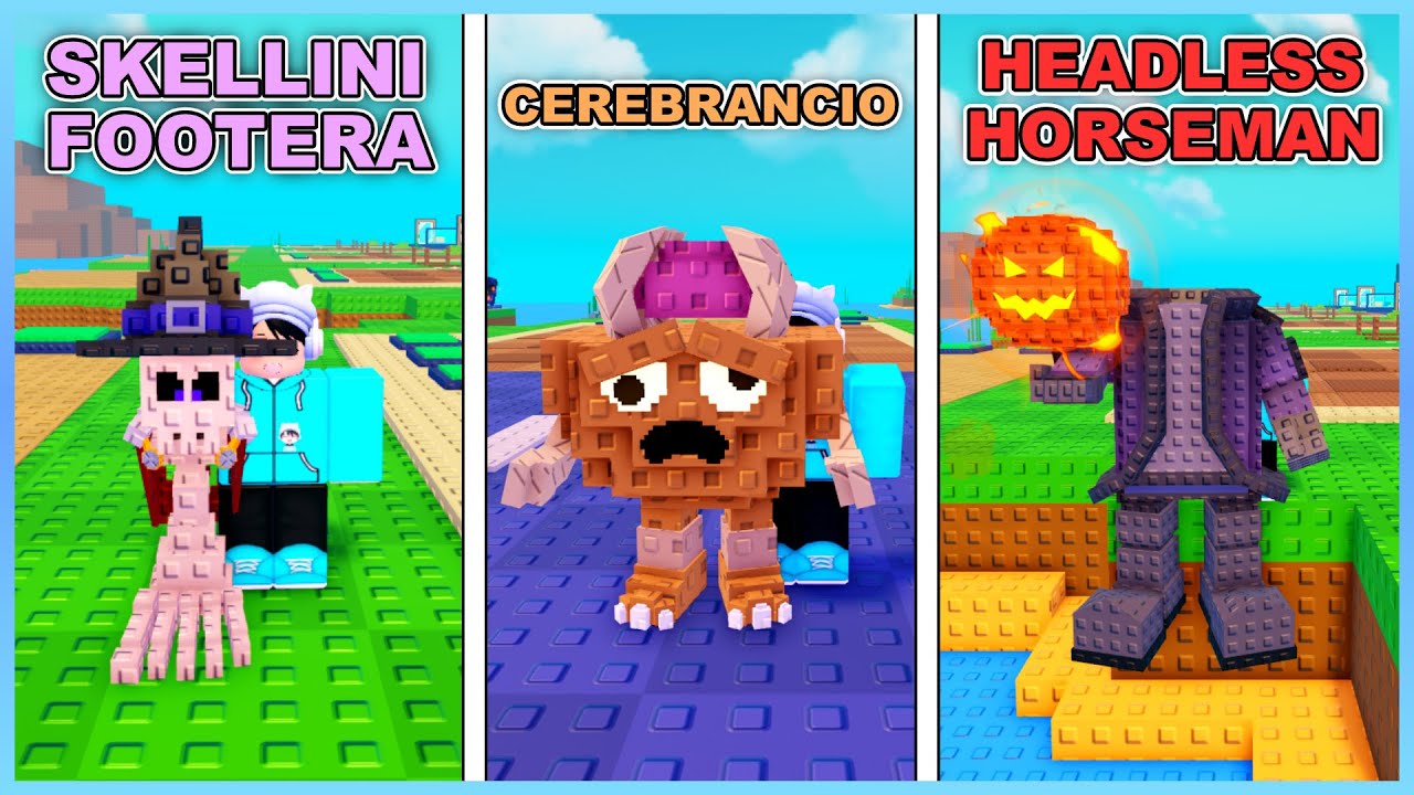 Brainrots Baru di Event Halloween Roblox Plants vs Brainrots