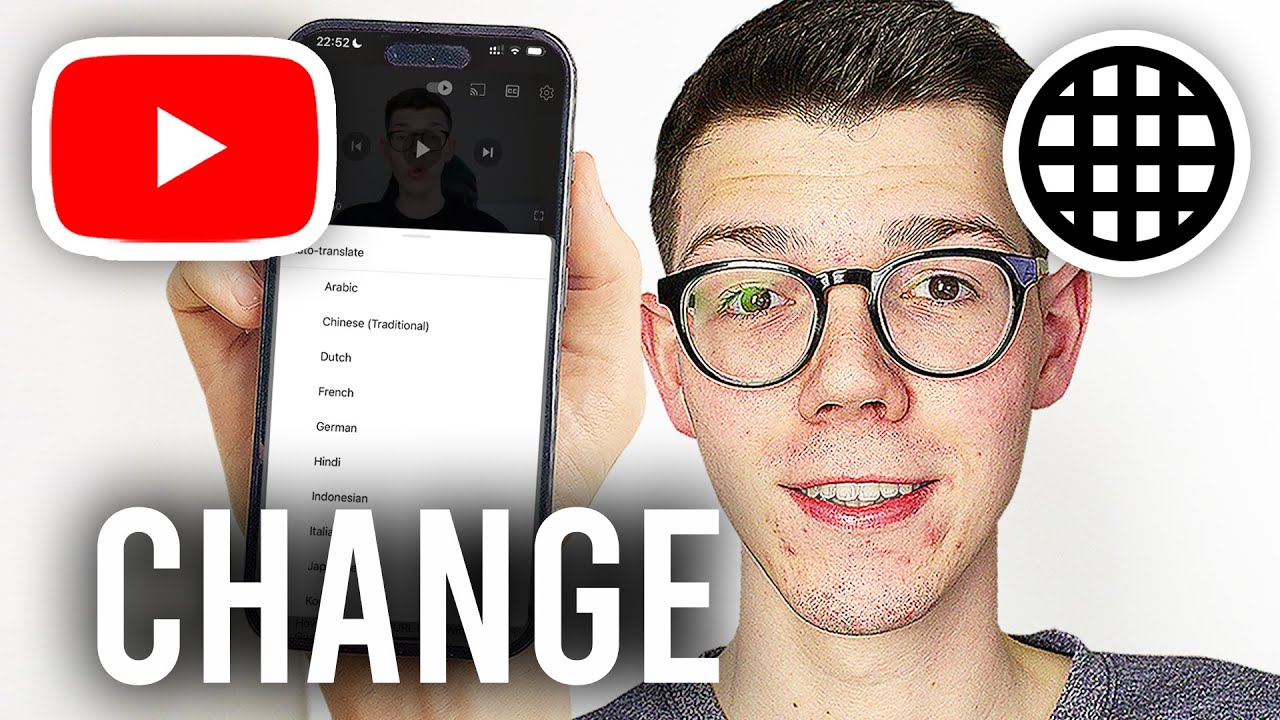 How To Change Subtitle Language In YouTube App On Phone - Full Guide