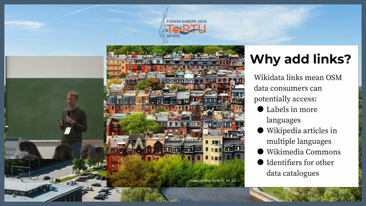 FOSS4GE 2024: Linking Wikidata & OpenStreetMap 🌍