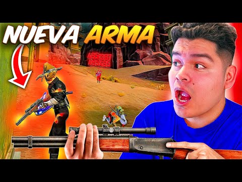 PROBANDO LA NUEVA ARMA WINCHESTER en FREE FIRE