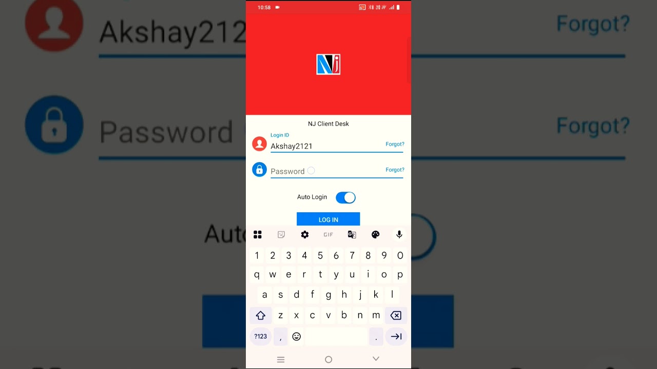Guide to Logging into the NJ Client Desk App