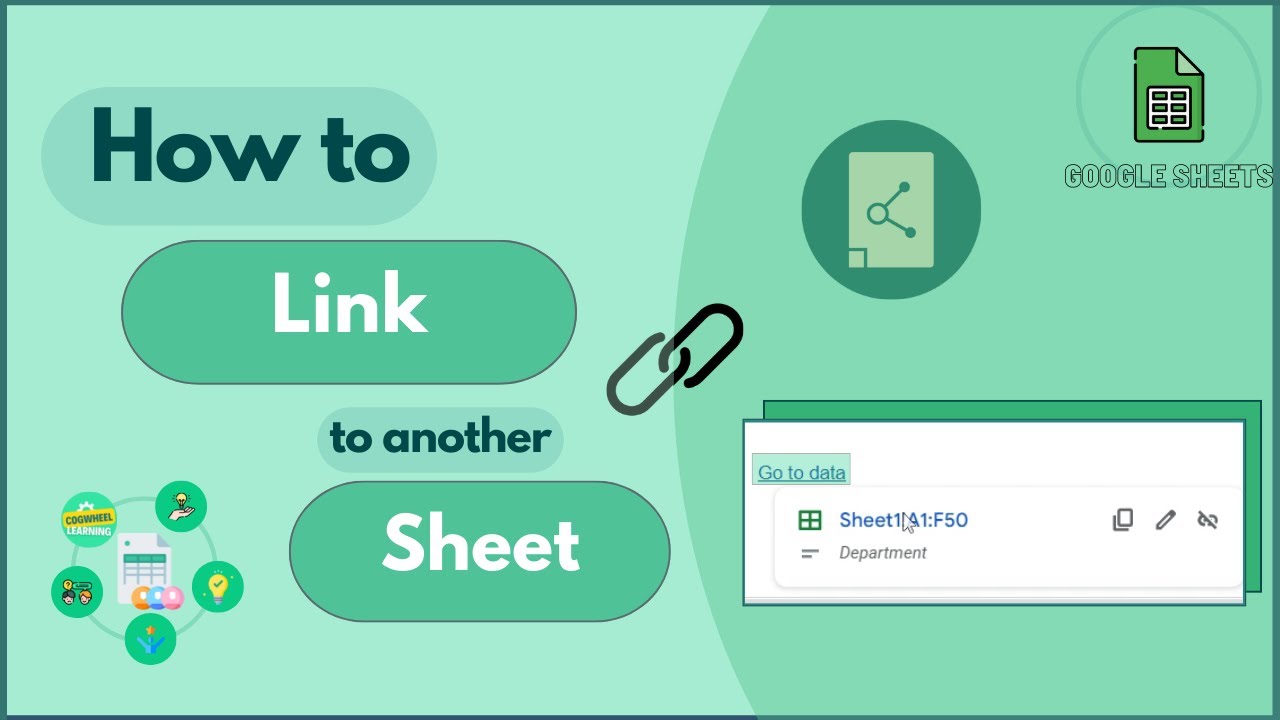 Google Sheets: How To Link To Another Sheet